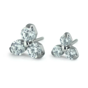 Trinity Zirconias Swarovski Push Pin NEOMETAL